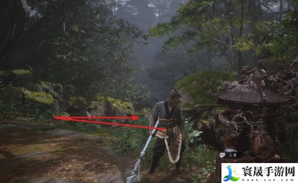 《黑神话悟空》黑风山翠竹林打坐点位置