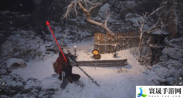 《黑神话悟空》浮屠界冰崖底打坐点位置