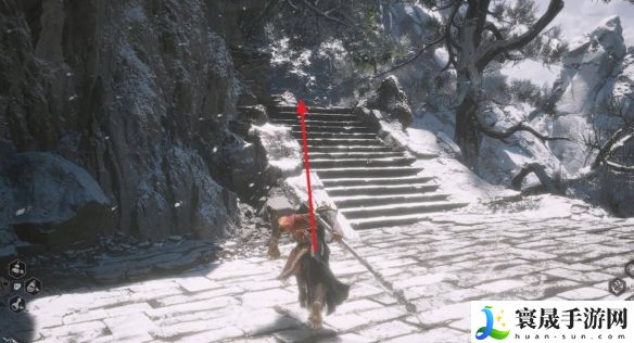 《黑神话悟空》一念壁石道旁打坐点位置