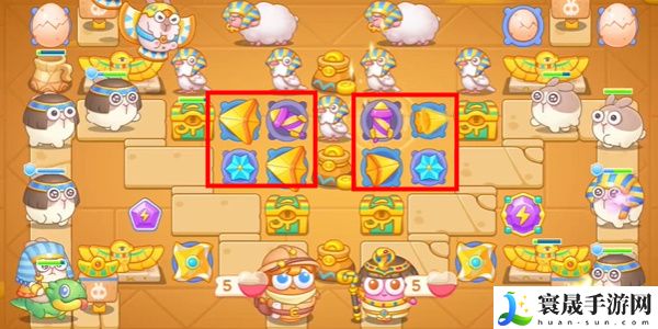 《保卫萝卜4》法老归来第37关通关攻略