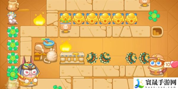 《保卫萝卜4》法老归来第38关通关攻略