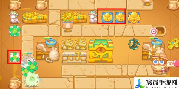 《保卫萝卜4》法老归来第38关通关攻略