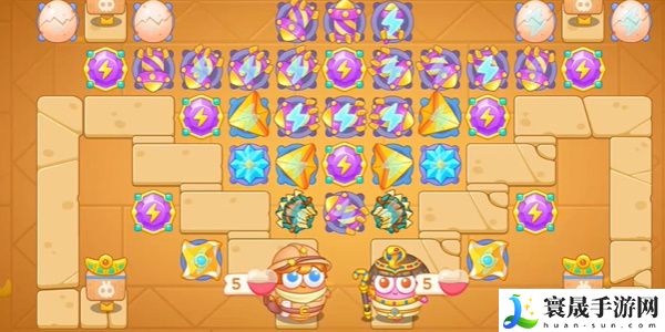 《保卫萝卜4》法老归来第37关通关攻略