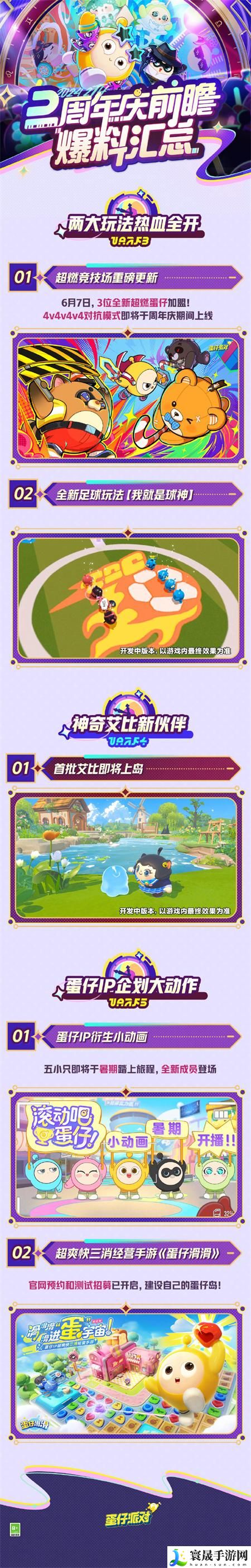 蛋仔派对2周年有什么活动-2周年活动内容一览