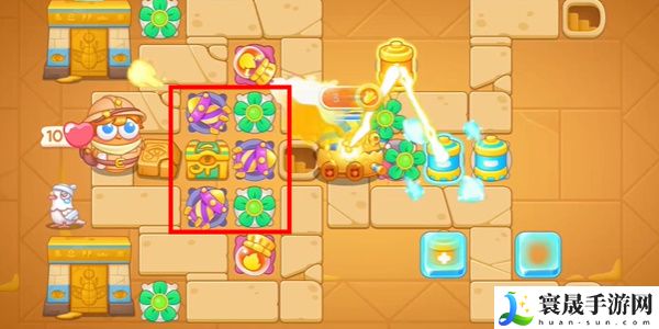 《保卫萝卜4》法老归来第36关通关攻略