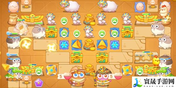 《保卫萝卜4》法老归来第37关通关攻略