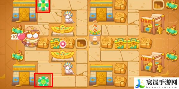 《保卫萝卜4》法老归来第36关通关攻略