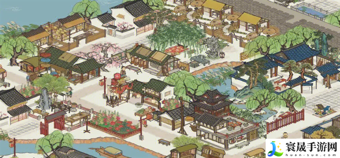 江南百景图缤纷花伞跟谁兑换-缤纷花伞下收集活动玩法介绍