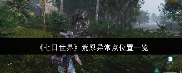 七日世界荒原异常点位置一览:如何制定合理的升级计划?