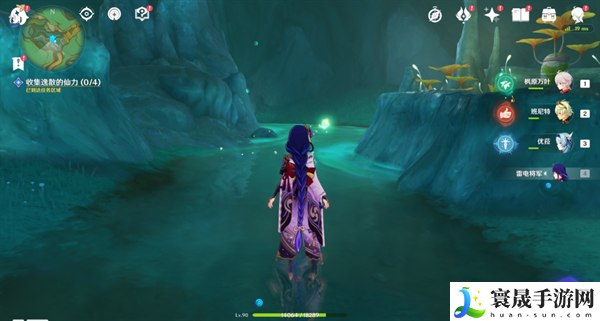 原神4.4沉玉浮琼仙气怎么找-宝玦口仙气寻找步骤攻略