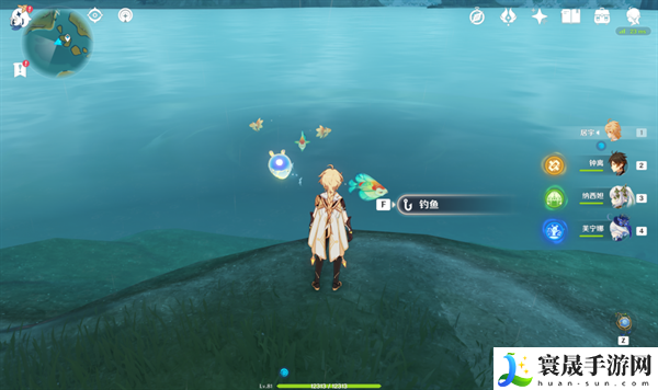 原神4.4玉玉心羽鲈都在那-玉玉心羽鲈沉玉谷钓鱼点位置