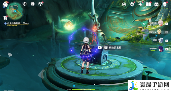 原神4.4沉玉浮琼仙气怎么找-宝玦口仙气寻找步骤攻略