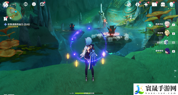 原神4.4沉玉浮琼仙气怎么找-宝玦口仙气寻找步骤攻略