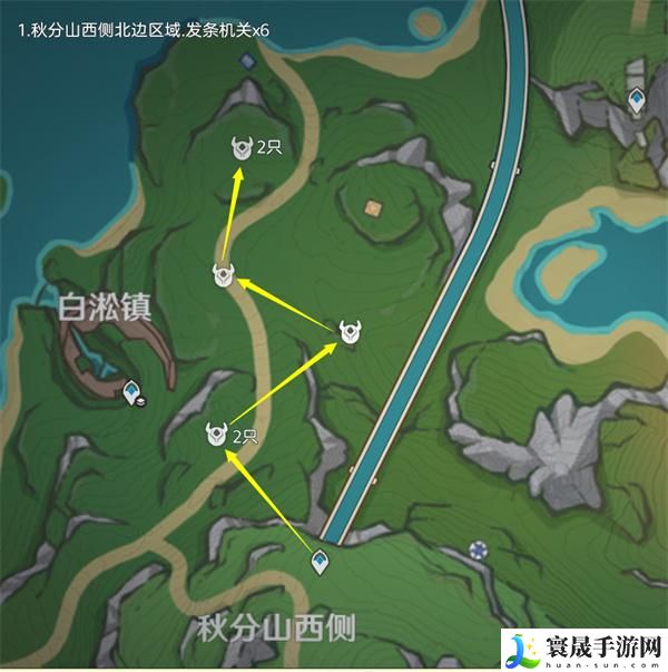 原神4.3夏沃蕾突破材料发条机关都在哪-原神4.3发条机关快速收集路线