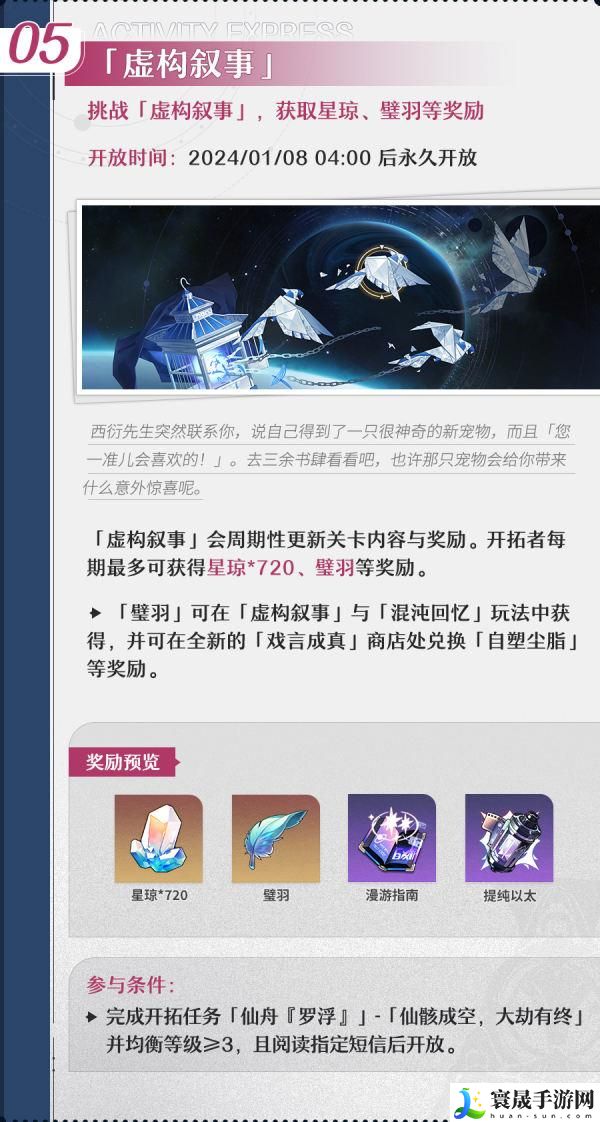 崩坏星穹铁道1.6有哪些活动-庸与神的冠冕活动一览