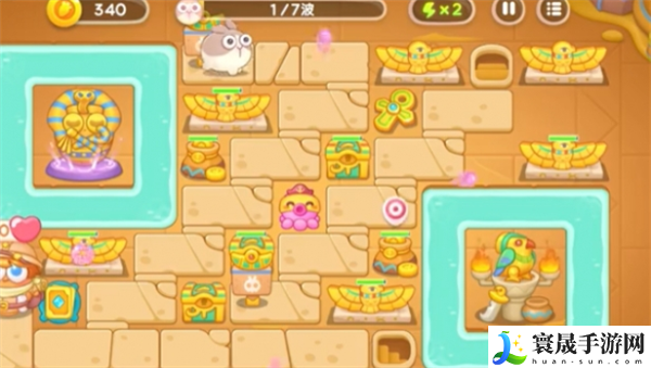 《保卫萝卜4》法老归来第4关通关攻略