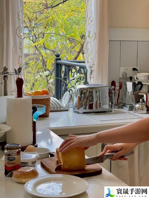 老赵抱着月月在厨房做欧美