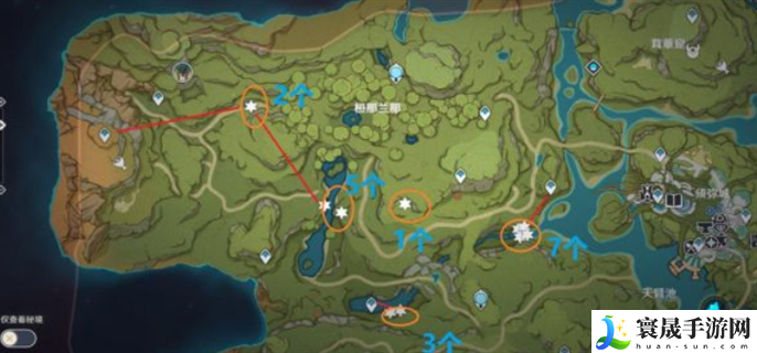 原神劫波莲怎么采集-劫波莲采集路线图最新