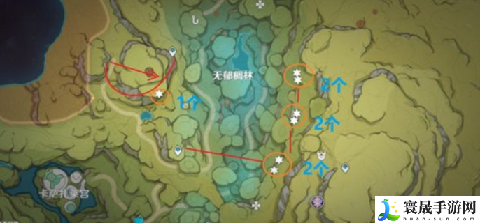 原神劫波莲怎么采集-劫波莲采集路线图最新