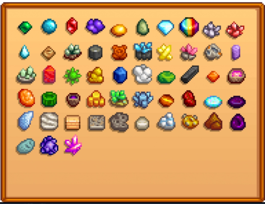 星露谷物语全矿物代码介绍：高效完成每日任务方案