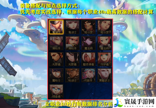 DNF2023年11月职业排行榜-2023年11月最强职业推荐