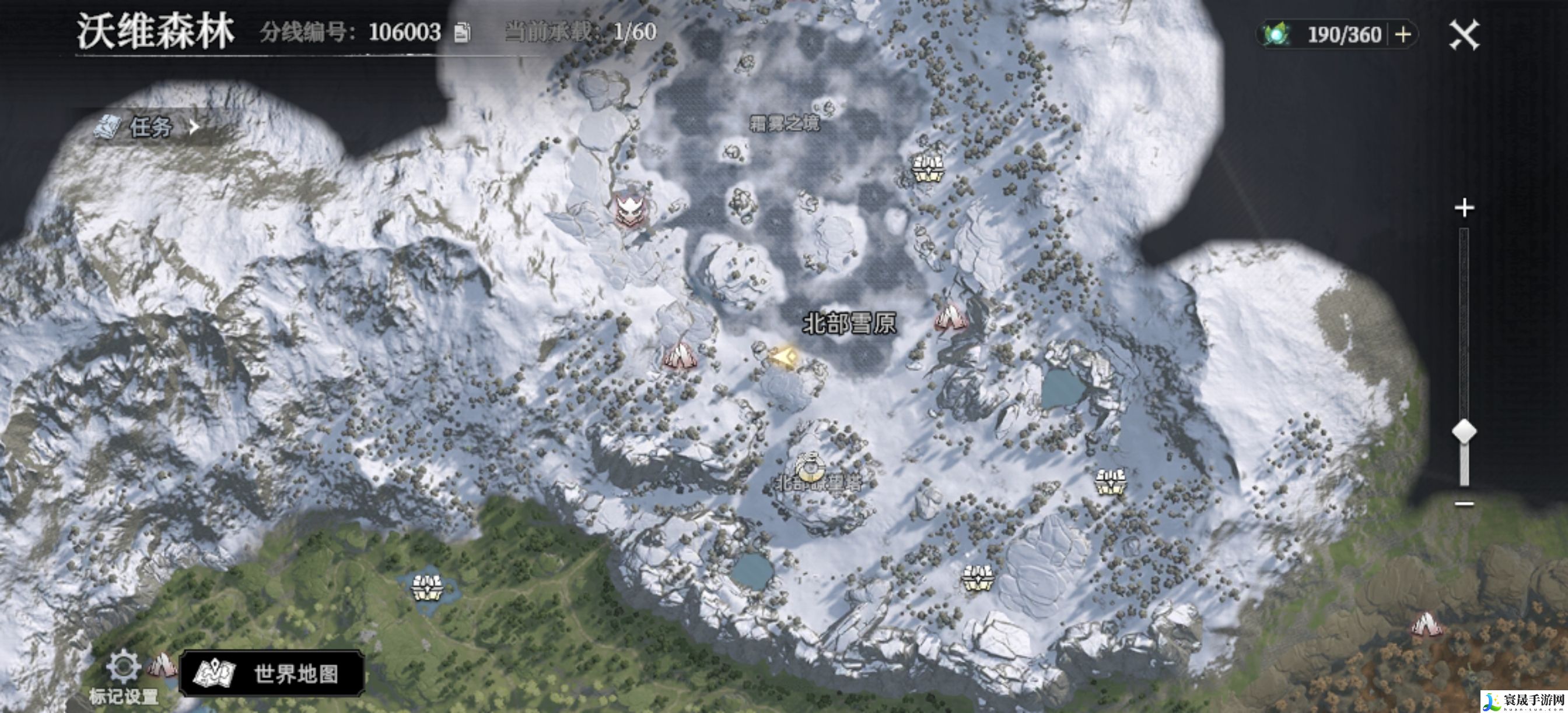 荒原曙光沃维森林藏宝图大全:地图导航与路线规划建议