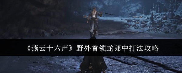 燕云十六声野外首领蛇郎中打法攻略：巧妙利用道具效果轻松战胜敌人