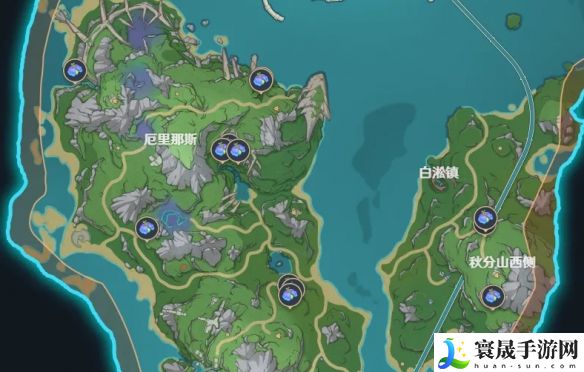 原神柔灯铃位置都在哪-4.0枫丹柔灯铃地图分布大全
