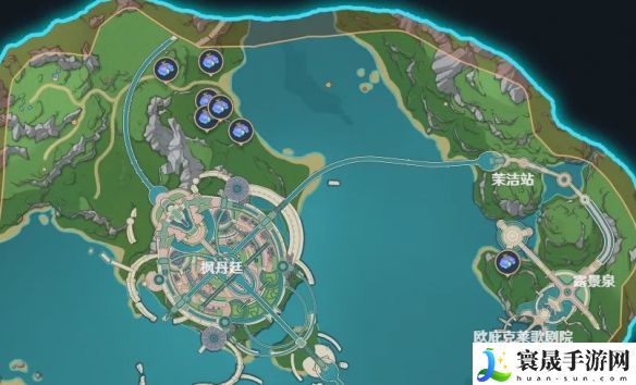 原神柔灯铃位置都在哪-4.0枫丹柔灯铃地图分布大全