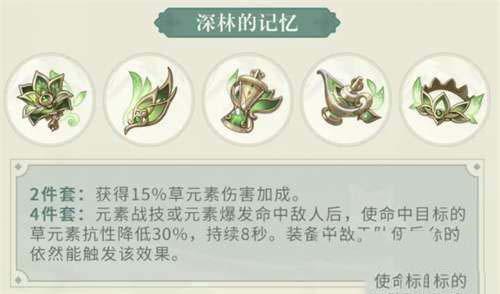 原神草神的武器圣遗物怎么选择-草神的武器圣遗物选择攻略分享