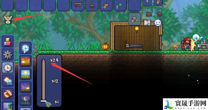 《泰拉瑞亚》花苞快速生成方法