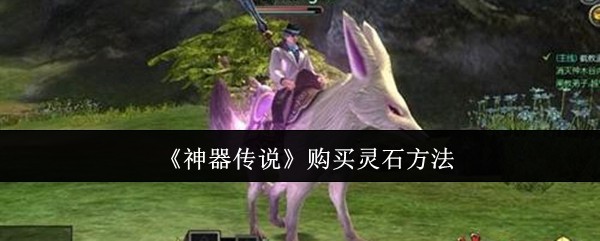神器传说购买灵石方法：宠物养成指南与技能培养