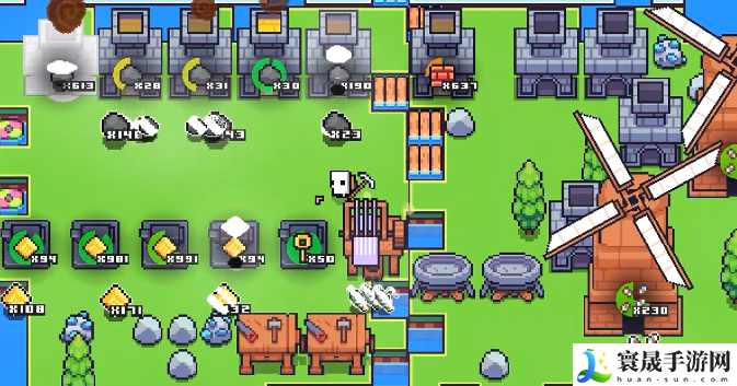 《浮岛冒险》快速获取沙子方法