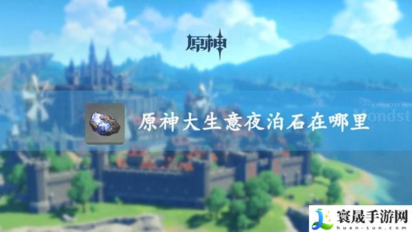 原神夜泊石购买地点-夜泊石商店位置