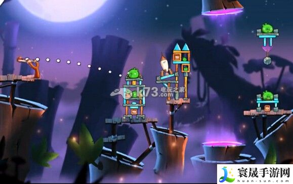 愤怒的小鸟2第54关攻略 善于利用游戏内的召唤物