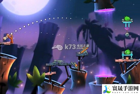 愤怒的小鸟2第54关攻略 善于利用游戏内的召唤物