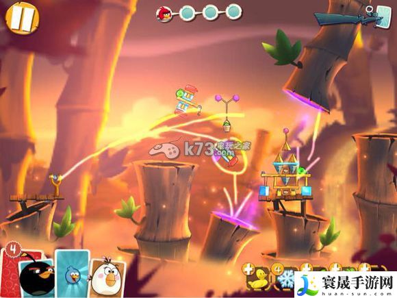 愤怒的小鸟2 51关过法 创造出独特的玩法和策略