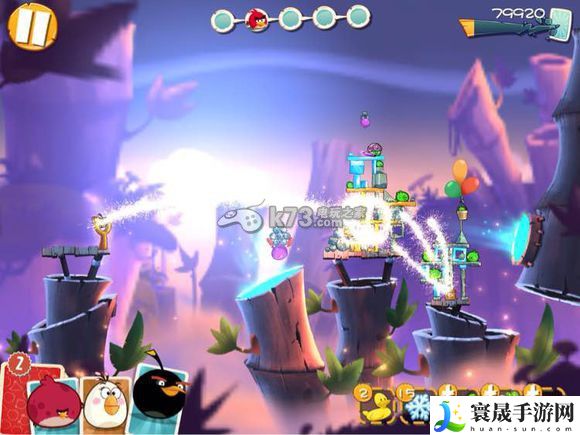 愤怒的小鸟2 53关过法图解 高级玩法全网总结