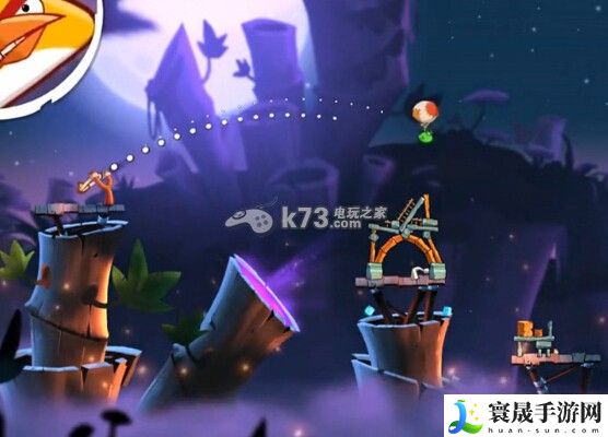 愤怒的小鸟2第54关攻略 善于利用游戏内的召唤物