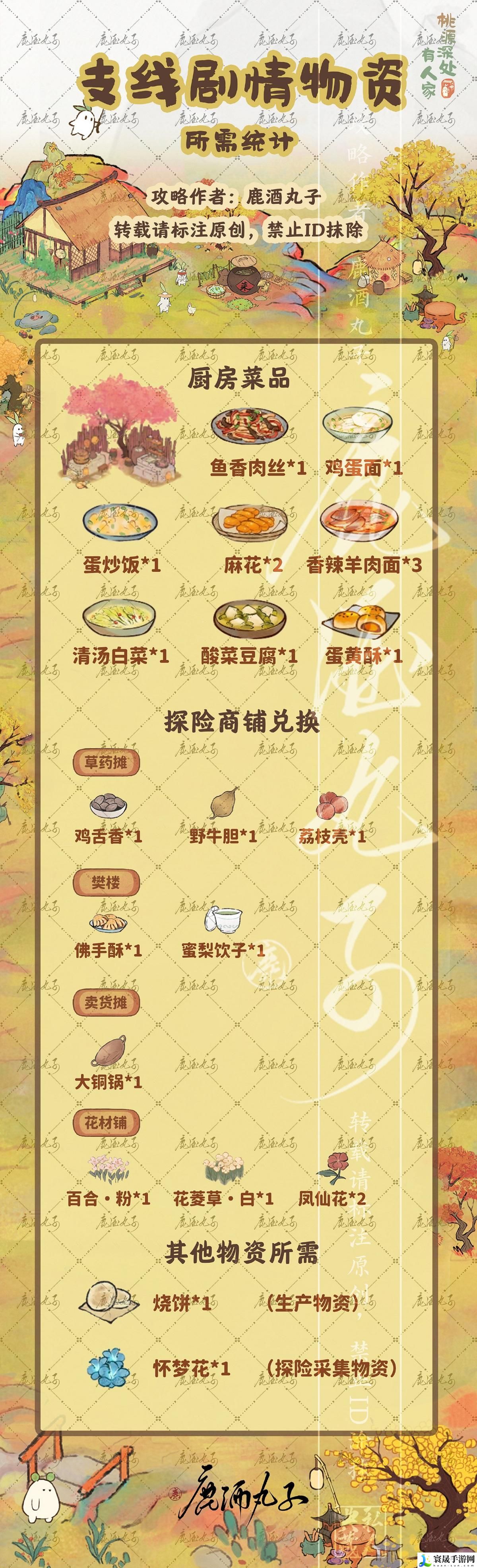 《桃源深处有人家》结梦支线全流程攻略