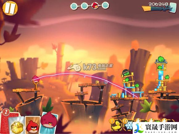 愤怒的小鸟2 52关通关方法 体验不同的游戏结局和故事情节
