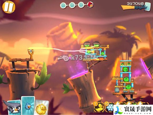 愤怒的小鸟2 52关通关方法 体验不同的游戏结局和故事情节