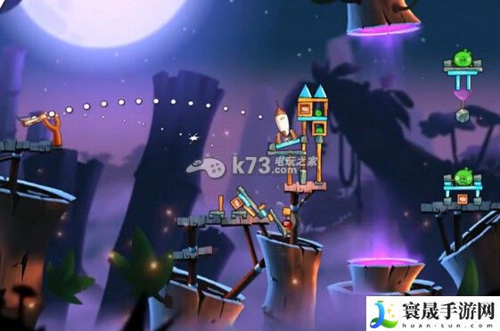 愤怒的小鸟2第54关攻略 善于利用游戏内的召唤物