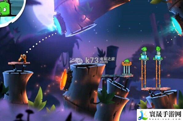 愤怒的小鸟2第54关攻略 善于利用游戏内的召唤物