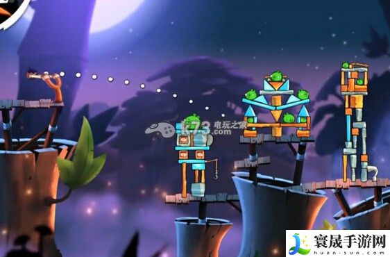 愤怒的小鸟2第54关攻略 善于利用游戏内的召唤物