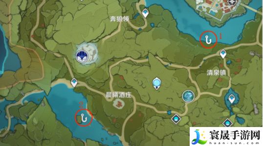 《原神》蒙德钓鱼点位置一览