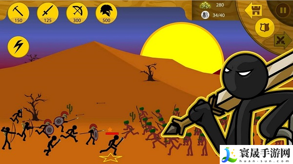 火柴人战争中文无敌版无限金币版-火柴人战争中文无敌版破解内购下载