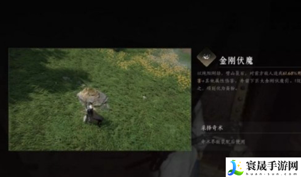 《燕云十六声》奇术金刚伏魔获取方法