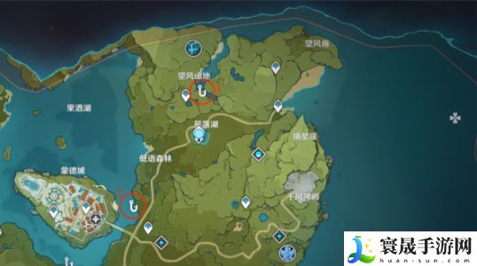 《原神》蒙德钓鱼点位置一览