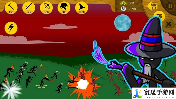 火柴人战争中文无敌版无限金币版-火柴人战争中文无敌版破解内购下载